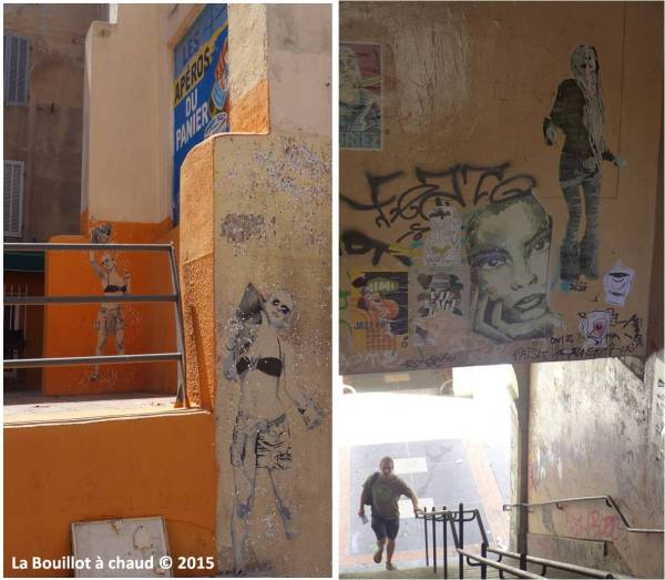 Street Art à Marseille - collage